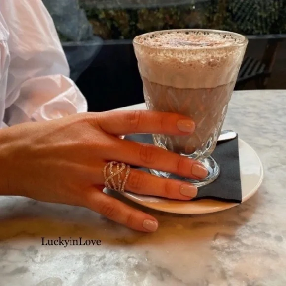 ALEXIS BITTAR • Silver Orbiting
Crystal Encrusted Thorny Lace Ring sz 7 - Picture 2 of 14